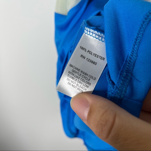 SOULCYCLE Blue Graphic Racerback Athletic Tank MD - Picture 7 of 7